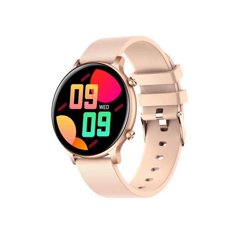 The new HT12 smartwatch has a round screen, blood pressure, blood oxygen, heart rate monitoring, exercise, bluetooth calls