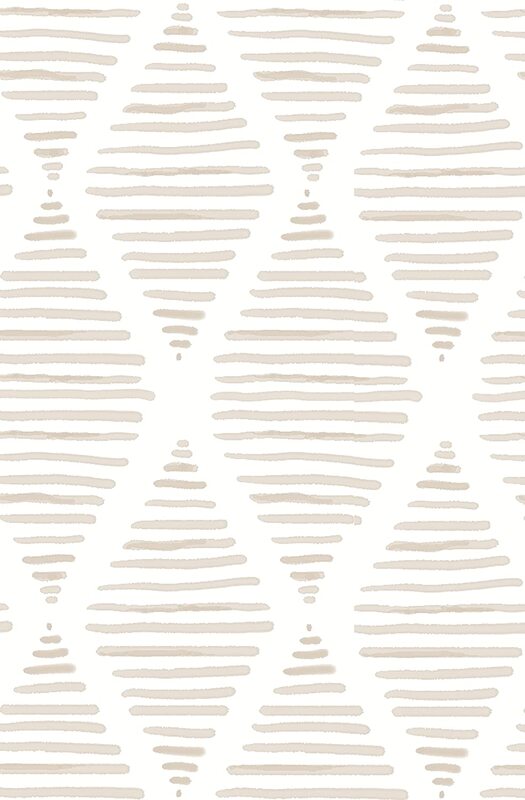 Modern Stripe Peel and Stick Wallpaper Beige and White Contact Paper Removable Self Adhesive Wallpaper for Bedroom Drawers Decor