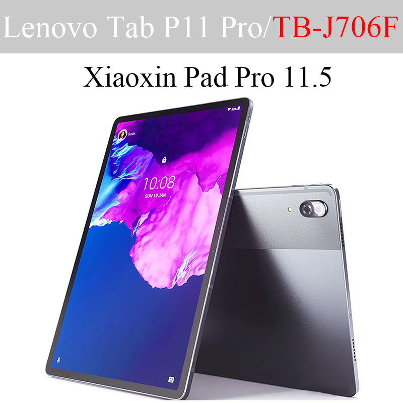 Пленка из закаленного стекла для планшета Lenovo Tab P11 Pro, 11,5 дюйма, 2020 дюйма, Взрывозащищенная защитная пленка для экрана, 2 шт., Xiaoxin TB-J706F