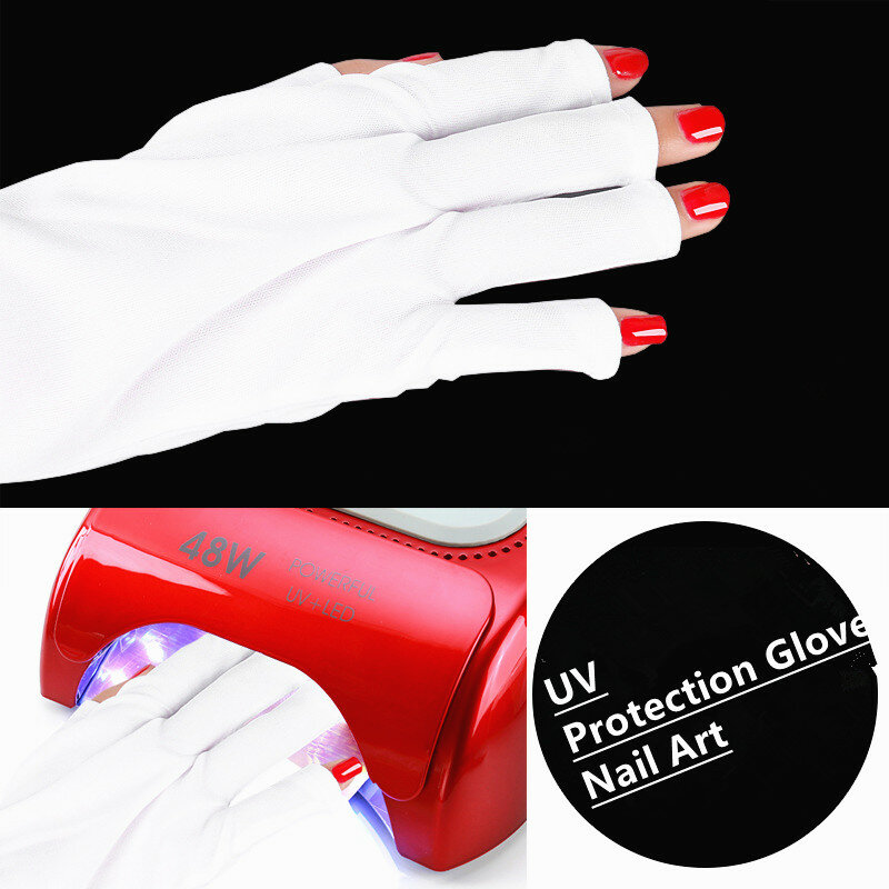 Новинка 1 пара перчаток для защиты от ультрафиолетовых лучей гель для дизайна ногтей средство для защиты от ультрафиолетовых лучей инструменты для дизайна ногтей
