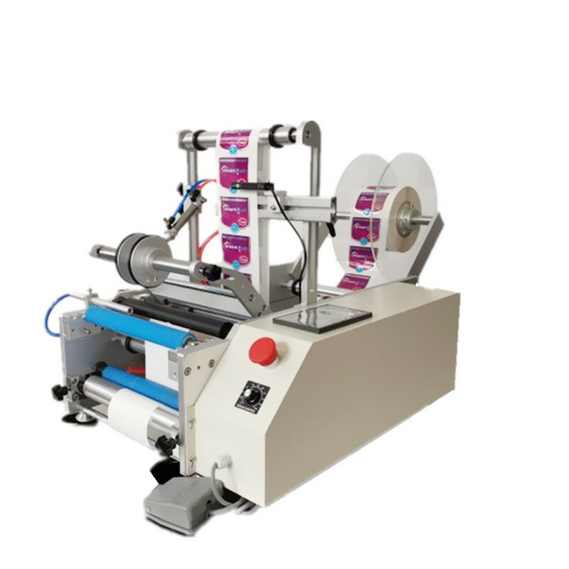 Automatic Front Back Double Two Side Bottle Labeling Machine