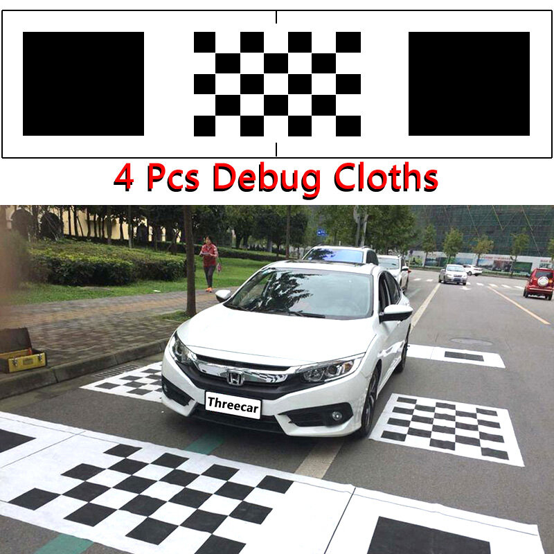 Fabrics Calibration Cloth Special for 360 Degree Surround Bird View System Debugging Clothes 4.4*1.2M/1.6*1.2M Nonwoven