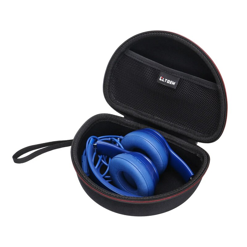 LTGEM Headphone Case for Beats Studio3/Solo3/Solo2/Solo Pro Wireless On-Ear Headphones - Travel Carrying Storage Bag