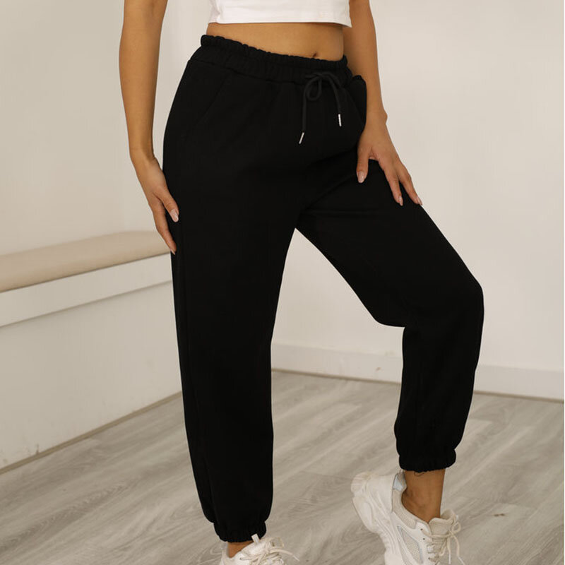Women Female Trousers Casual Pants Sweatpants Jogger Casual Fitness Workout sweatpants Winter Spring New