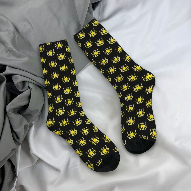 Flying Spaghetti Monster Socks Harajuku calze assorbenti per il sudore calze lunghe per tutte le stagioni accessori per regalo di compleanno Unisex