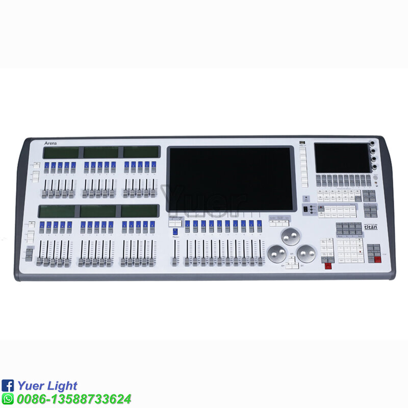 With Flight Case Professional Stage Lighting Console Arena Controller For Stage Lighting Titan on PC Dmx512 Dj Lighting  V1-6
