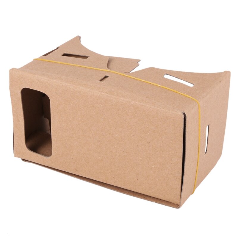 3D VR Realidade Virtual Óculos Hardboard, DIY, Hot, 2X, para o Google Cardboard