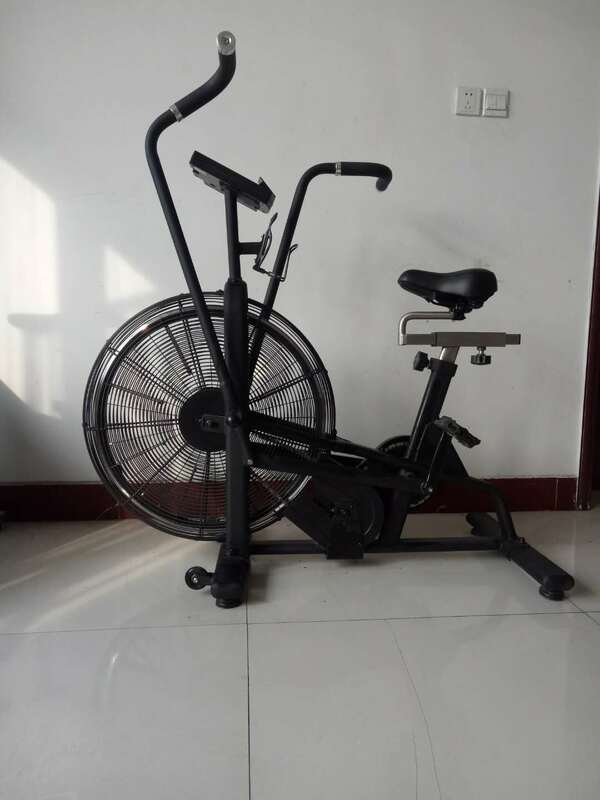 Equipo de gimnasio de alta resistencia, bicicleta de aire para ejercicio en interiores