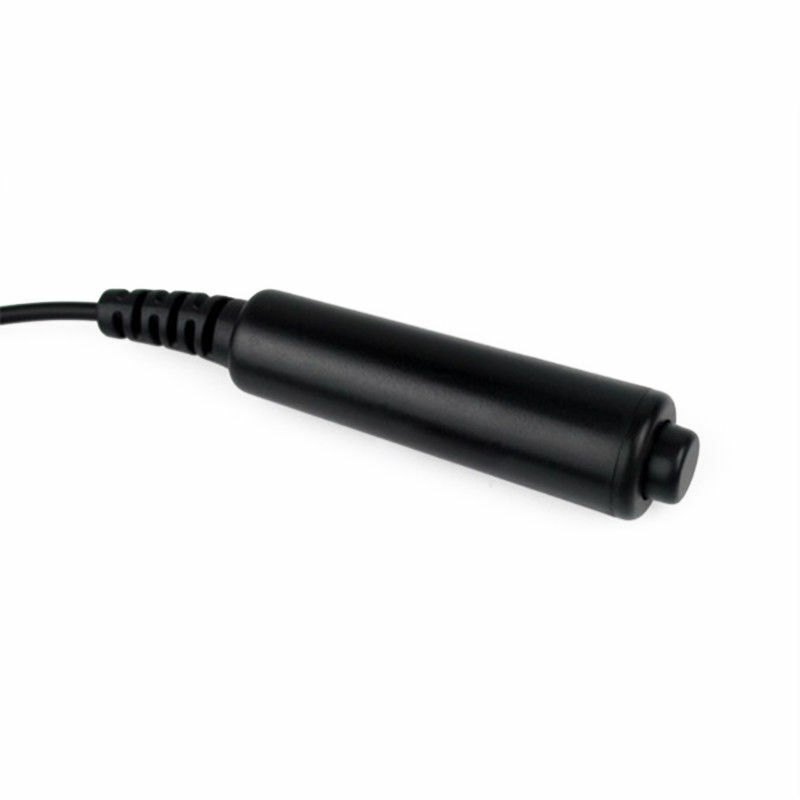 Acoustic tubo fone de ouvido, 2 pinos, 3 fios, microfone PTT, microfone para Motorola EP450, GP300, CP040, CP180, CP185, rádio, novo