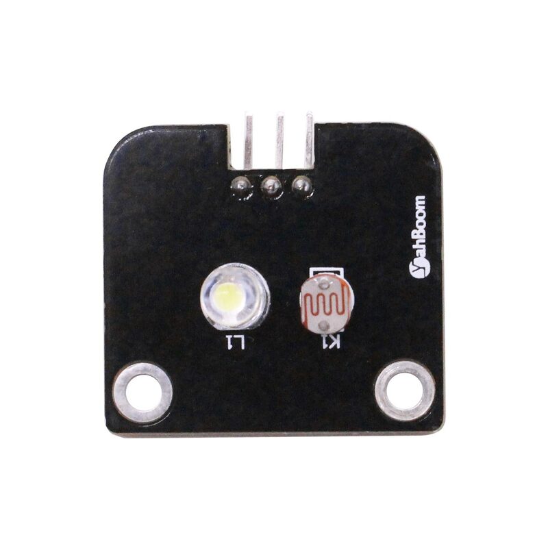 Das Yahboom-Graustufen modul kann Farbe mit einem 3-poligen pH-Anschluss für das Arduino-Kit-Mikrobit-Sensor-Kit oder das elektronische DIY-Spiel kit erkennen