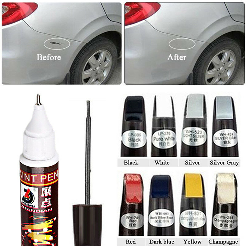 Caneta de pintura do carro ferramenta reparo risco toque up pintura casaco claro à prova dwaterproof água para bmw e46 e49 f30 f80 e36 e46 e93 e92 f34 f31 z4