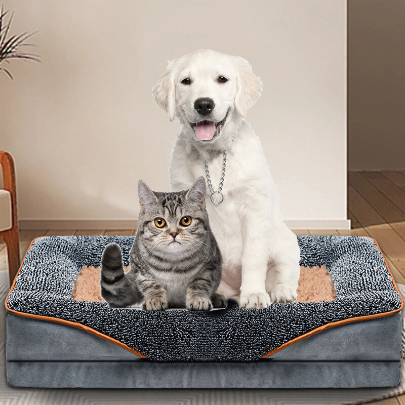 Dropshipping 2023 prodotti più venduti letti per cani con cerniera tappetino per cuccia tappetino invernale per cani di grandi dimensioni divano letto per cani tappetino lavabile per cani di piccola taglia