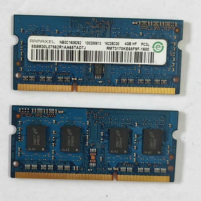 RAPrévention EL RAMS DDR3 4 Go 1600MHz Mémoire pour ordinateur portable ddr3 4 Go 1Rx8 PC3L-12800S-11 SODIMM 1.35V
