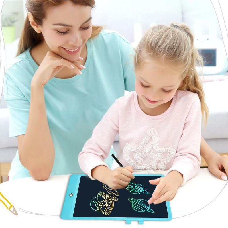 LCD Writing Tablet Doodle Board 10inch Colorful Drawing Tablet Writing Pad Colorful Screen Drawing Tablets Activity Learning