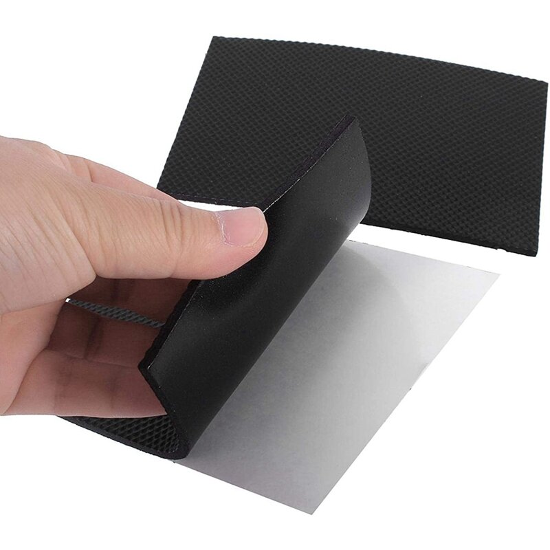 12 Tablets Anti Slip Furniture Pads Self Adhesive Non Slip Thickened Rubber Feet Floor Protectors For Chair Sofa
