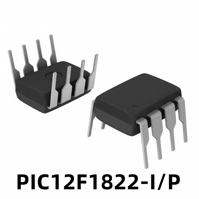 1 piezas Original PIC12F1822-I/P 12F1822-I/P, inserción directa DIP8, Chip único, punto de ordenador