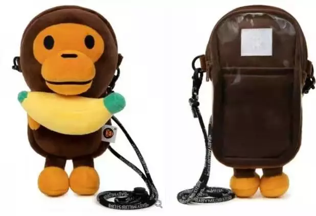 Сумка с рисунком обезьяны, сумка для телефона MiloMonkey, сумка через плечо