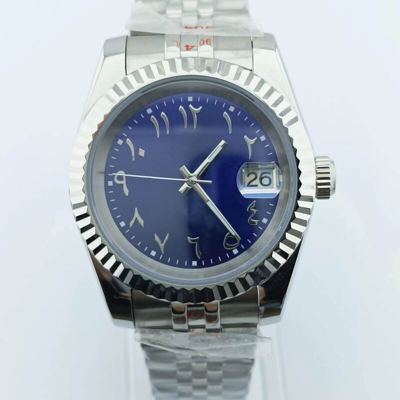 NH35 Case 36/39mm Case Arabicdigit dial Man's stainless steel Mechanical Wristwatches Installing NH35 Movement WristWatch