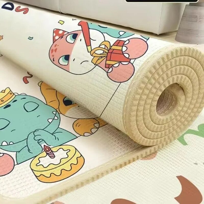 Dwustronny wzór Baby mata do zabawy edukacyjne dywany w przedszkolnej podkładce do wspinaczki Kids dywaniki zabawki do gry zagęścić 1/0.5cm