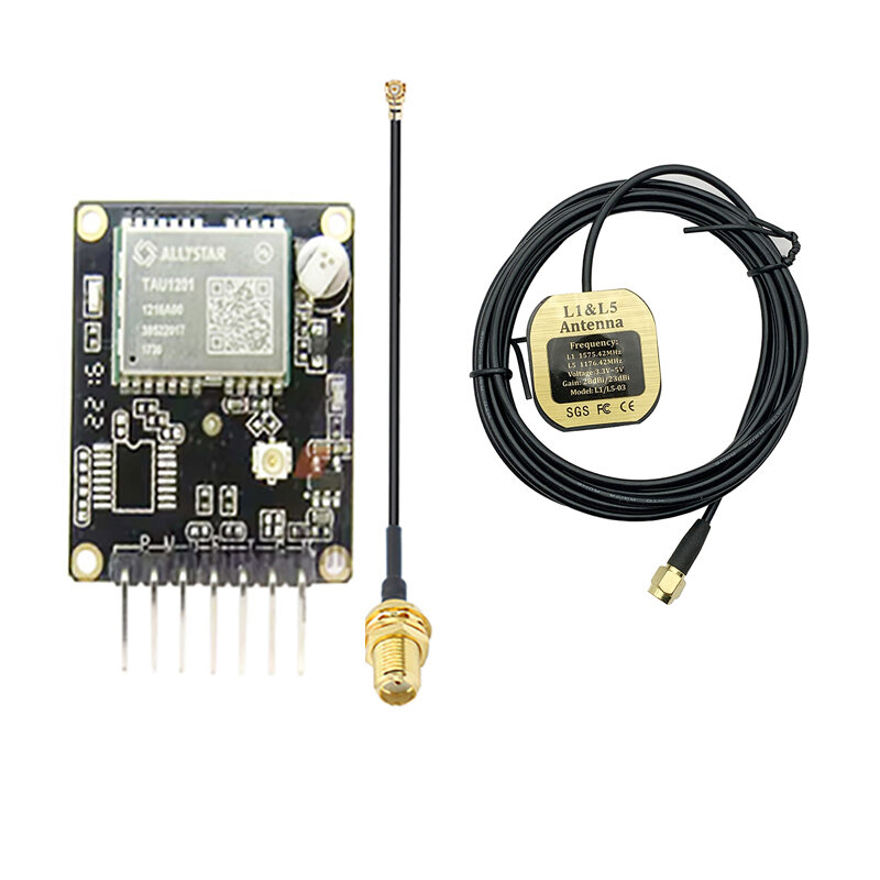 Multimode Dual Band GPS L1+L5 BDS GLONASS GALILEO QZSS GNSS Satellite Navigation Positioning Module TAU1201 Submeter Accuracy