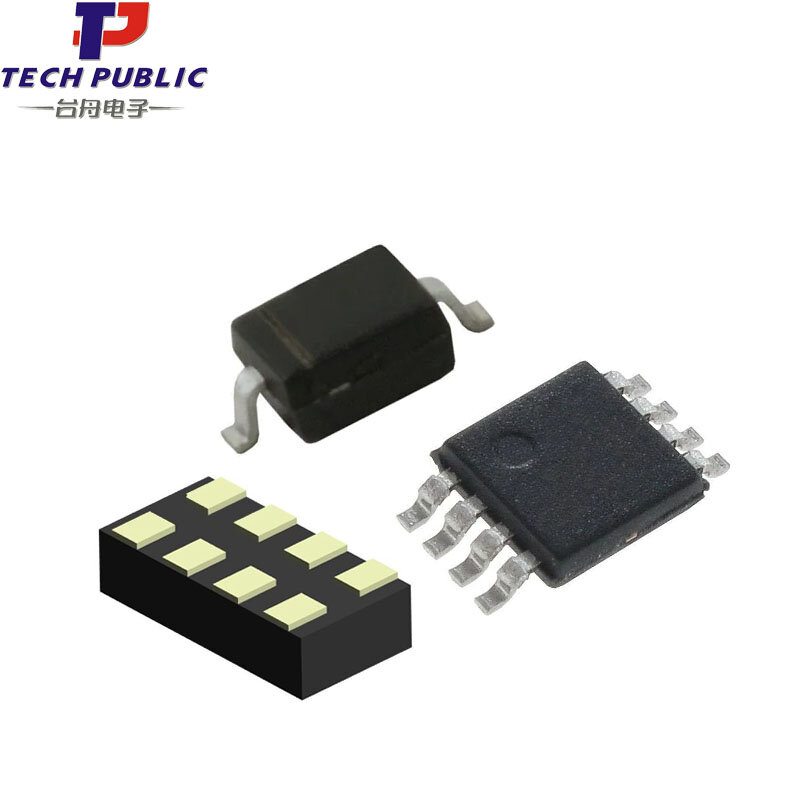 Paket DFN1610-2 ESDA7P60-1U1M tabung pelindung elektrostatik publik, dioda ESD Transistor sirkuit terpadu