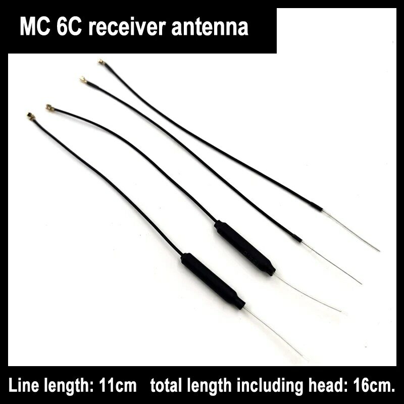 Antena receptora Mc6c de 5 piezas/lote 3dbi Uf. Conector L Ipx/Ipex, antena interior de latón de 15cm de largo, Cable 1,13, Hlk-Rm04 de Esp-07