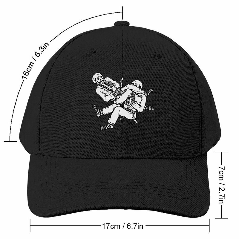 Jiu Jitsu szkieletowa czapka z daszkiem na ramię czapka luksusowa czapka plażowa torba na plażę dla mężczyzn