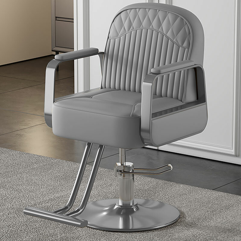 Luksusowy estetyczny stołek krzesła fryzjerskie stylista Manicure makijaż krzesła fryzjerskie fryzjerstwo Silla De Barberia meble fryzjerskie