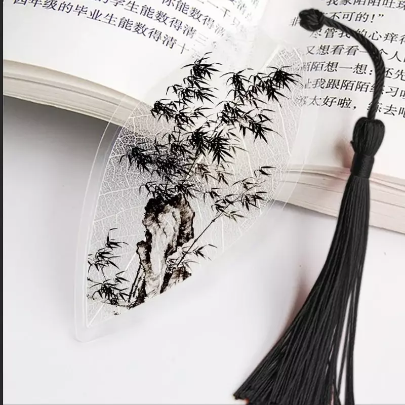 Китайский архаический ландшафт, искусственный красивый эстетический лист, венные закладки, подарок для друзей