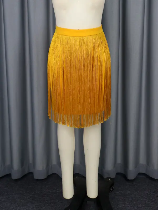 Женская длинная юбка-карандаш с завышенной талией