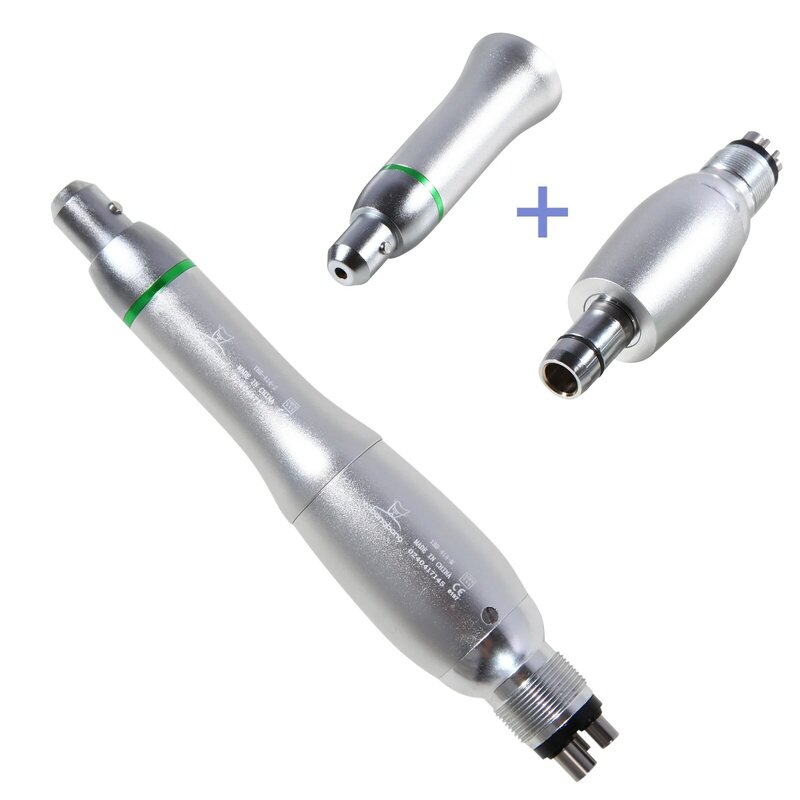 YABANGBANG Dental Hygiene Prophy Handpiece 4Hole Air Motor 4:1 Straight Nose Cone 360° Swivel