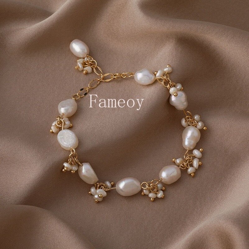 2024 Fashion New Sweet Simulated Pearl Women's Bracelet