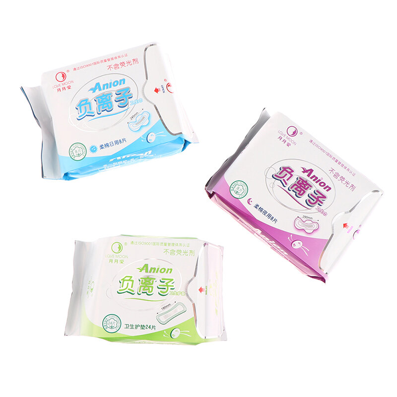 Love Moon Anion Sanitary Pads Sanitary Towel Panty Liners Lady Sanitary Napkin Menstrual Pads