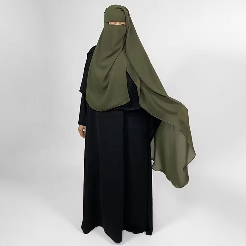 Niqab-eid-イスラム教徒の女性のための通気性のある軽量の顔のカバー,ラマダンのためのファッショナブルなヒジャーブ,新しいコレクション