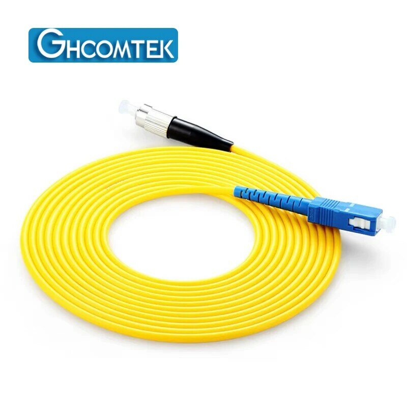 Kabel krosowy SC/UPC-FC/UPC SM 9/125um G652.D Simplex LSZH 3.0mm