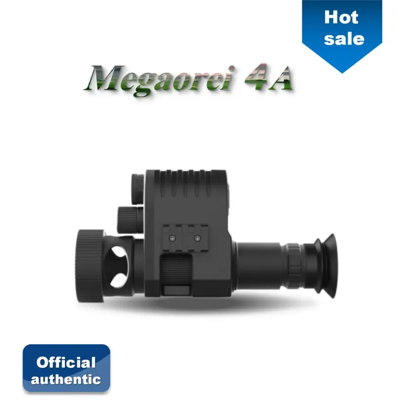 Megaorei-4x óptico HD 1080P, visión nocturna de caza, láser integrado de 850nm, luz IR, visión nocturna para caza, suministros al aire libre
