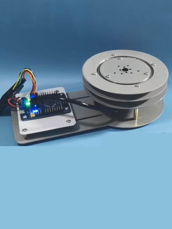 1 dof Roboter-Rotations basis manipulator mit mechanischer Dreh plattform basis aus Metall mg996 für programmier bares Arduino-Roboter-DIY-Kit