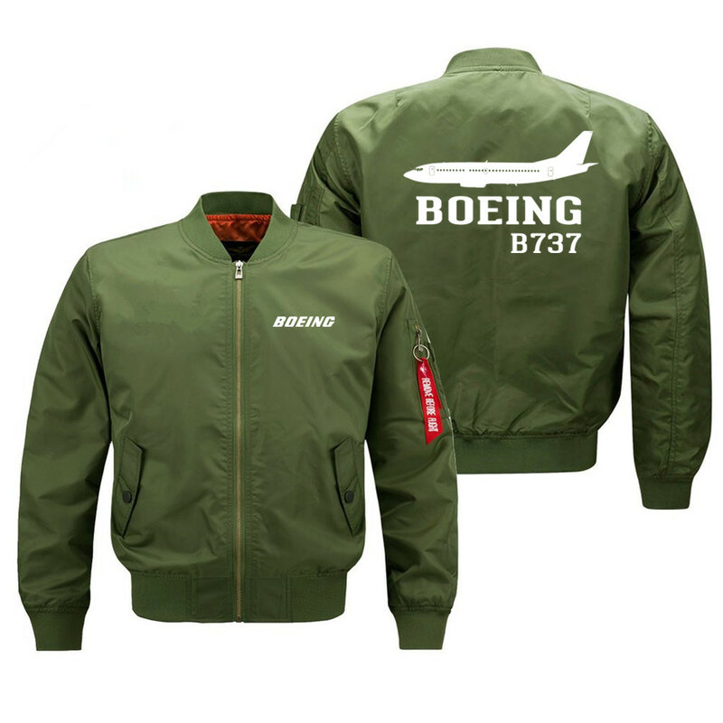 Jaquetas bombardeiras masculinas, casacos de aviador, 737 pilotos, Ma1, primavera, outono, inverno, novo