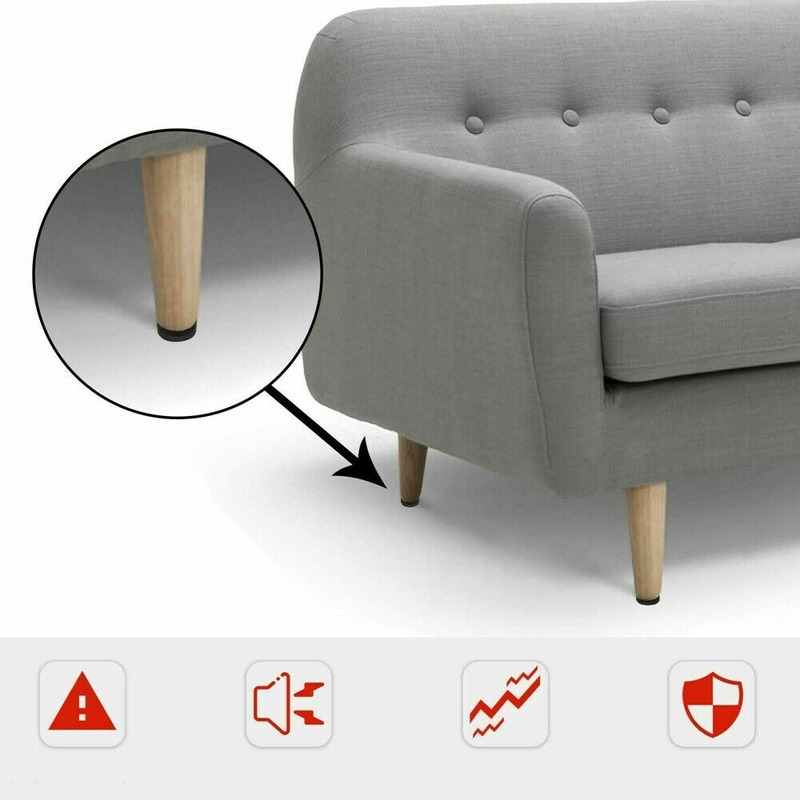 48 Buah Mebel Berperekat Tebal Kaki Karpet Felt Pad Anti Slip Mat Bumper Peredam untuk Kursi Pelindung Meja Perangkat Keras