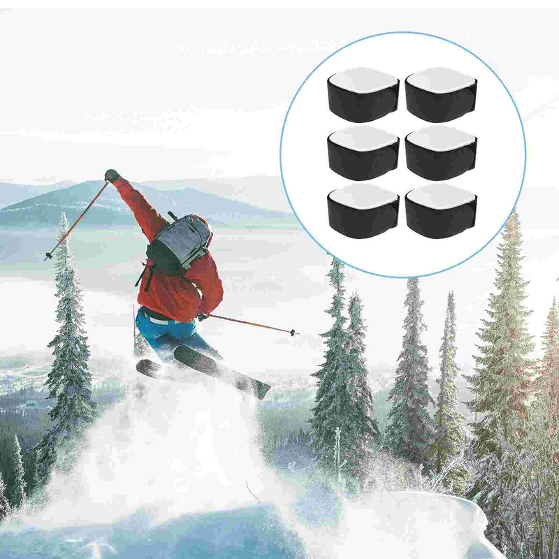 Correas de esquí para Snowboard, accesorios de fijación para esquís, sujetadores de soporte para tabla de pestañas de esquí
