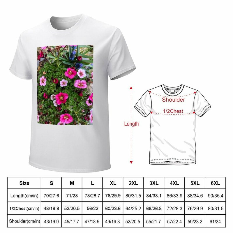 男性用の小さなピンクの花のブラウス,動物のプリント,韓国のファッション,半袖Tシャツ,メンズTシャツ