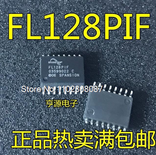 S25fl128p0xmfi001 sop-16 fl128pif ic、ロットあたり5個