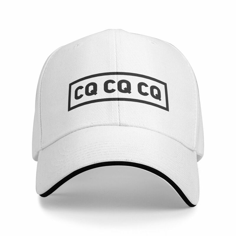 アマチュアハムラジオベースボールキャップ、男性と女性の帽子、品質、q、q、cq、cq、cq