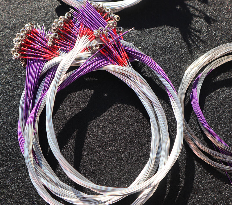 20 atau 5 set senar biola kualitas tinggi kabel Aloi profesional