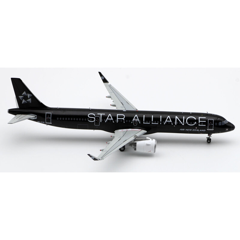 Avión coleccionable de aleación XX20349, regalo JC Wings 1:200 Air Nueva Zelanda "StarAlliance" Airbus A321neo, modelo de avión fundido a presión, ZK-OYB