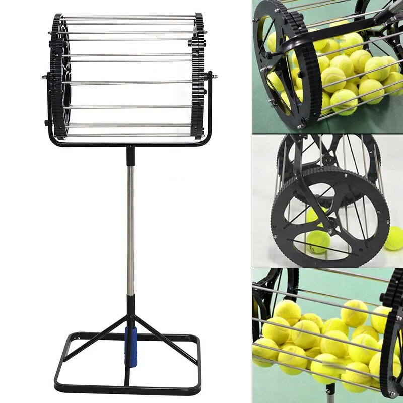 Tennisball-Picker-Sammler, Teleskop-Ball trainer mit langem Griff, Pickup-Korb-Container, Picking-Collecter