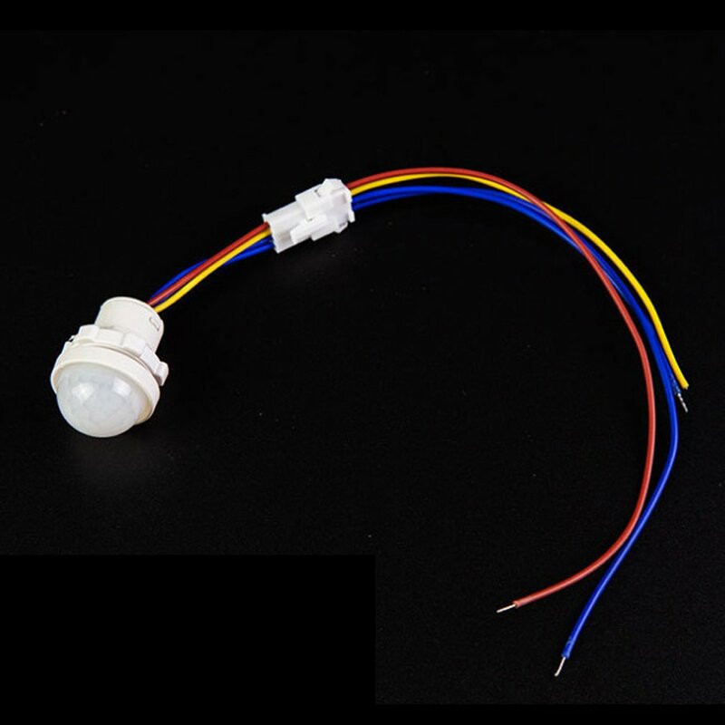 PIR Infravermelho Sensor de Movimento Interruptor de Luz, Detector Inteligente, LED, Auto Ligado e Desligado, FastDelivery, 110V, 220V