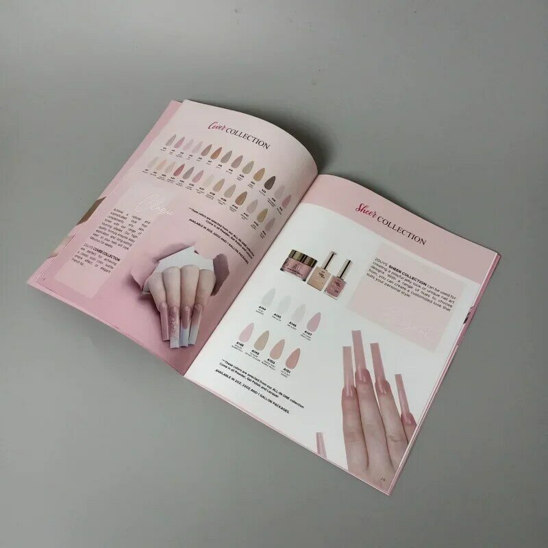 Producto personalizado, folleto publicitario, Impresión de catálogo A4, folleto impreso personalizado, catálogo