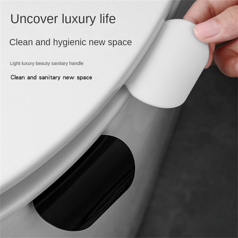 Handle Humanized Design Retainer Elegant Handle Opp Bag Household Products Toilet Lid Lifting Tool Flipper Preferred Material Pc