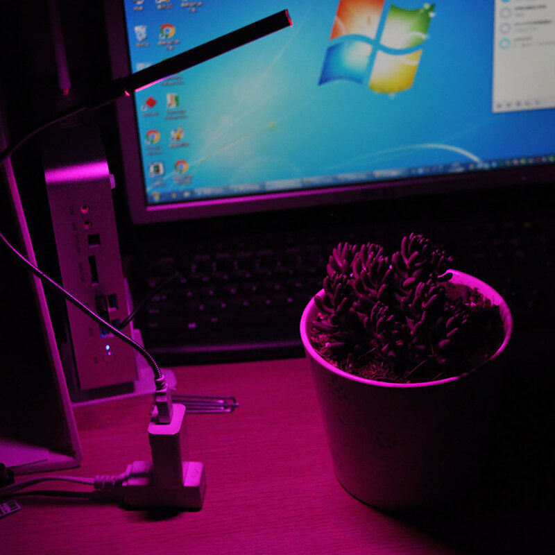 USB Full Spectrum Grow Light Indoor Cultivation Plant Led Light Greenhouse Cultivation Infrared Light Therapy Plant Growing Lamp